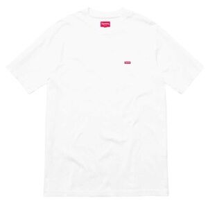 SS17 SUPREME SMALL BOX LOGO TOP TEE L WHITE